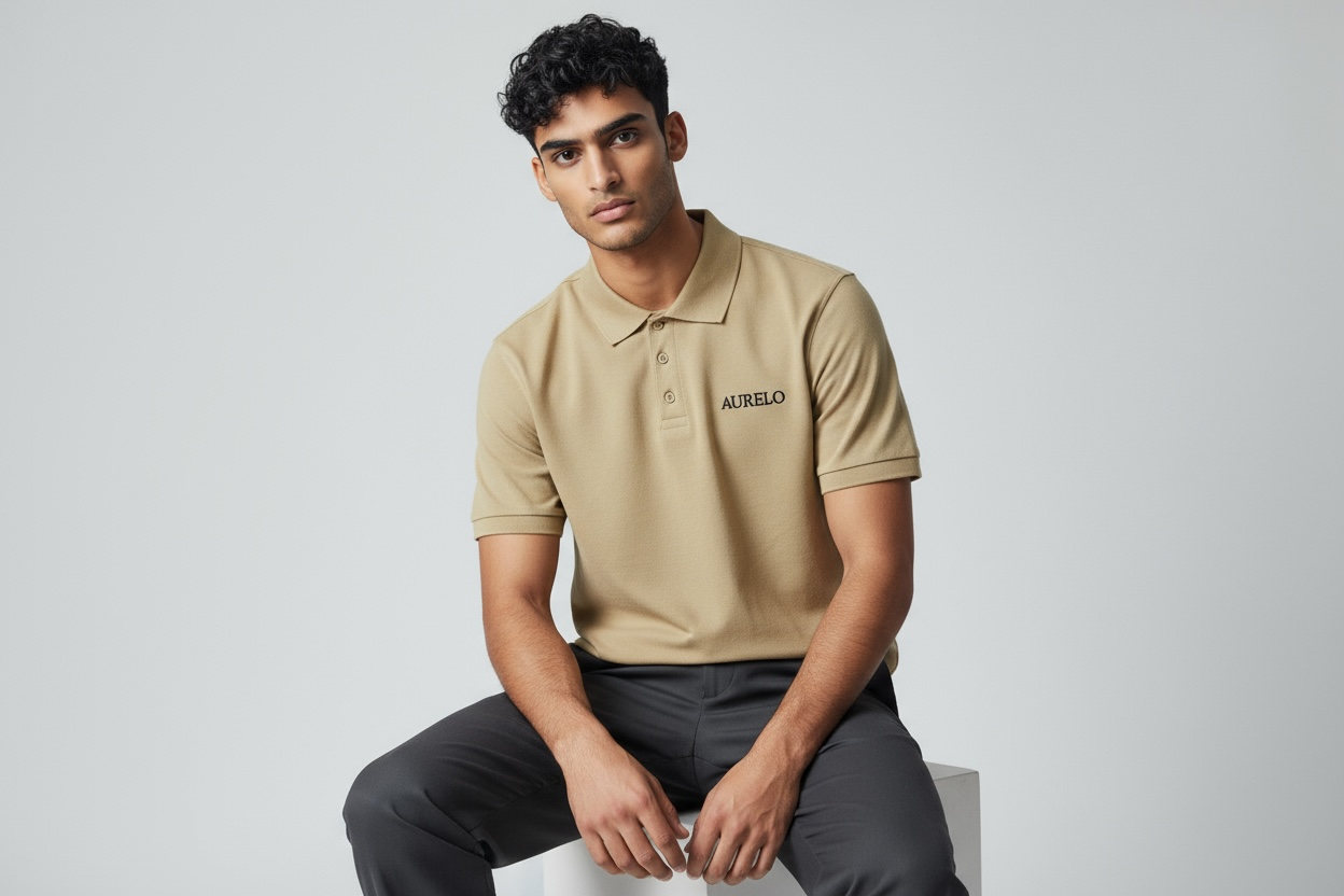 Sand Beige Polo